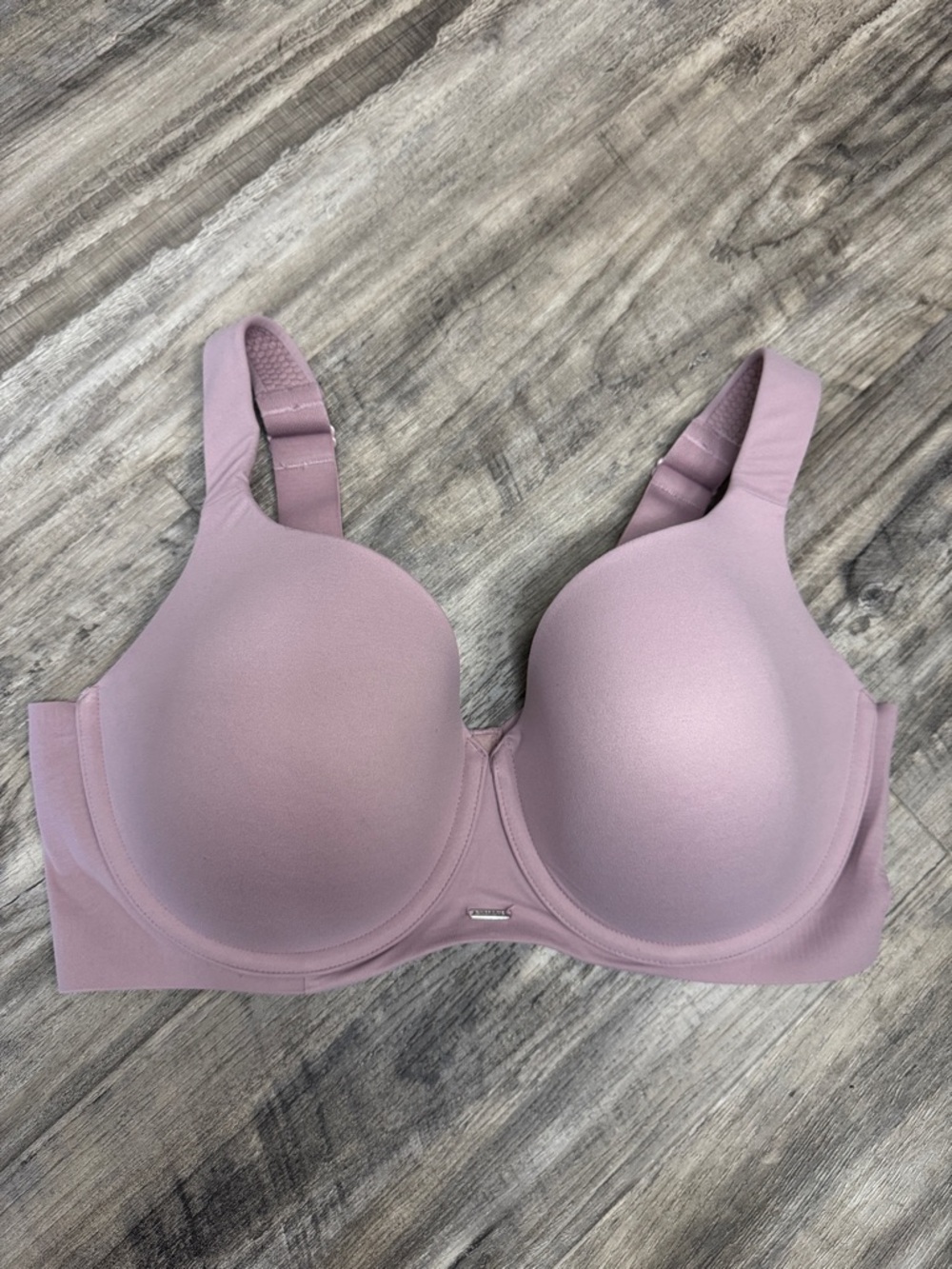 Cacique Lane Bryant Lightly Lined Balconette Bra 38DDD Lilac Light Purple
